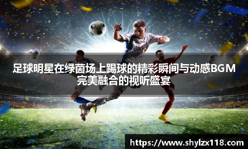 足球明星在绿茵场上踢球的精彩瞬间与动感BGM完美融合的视听盛宴